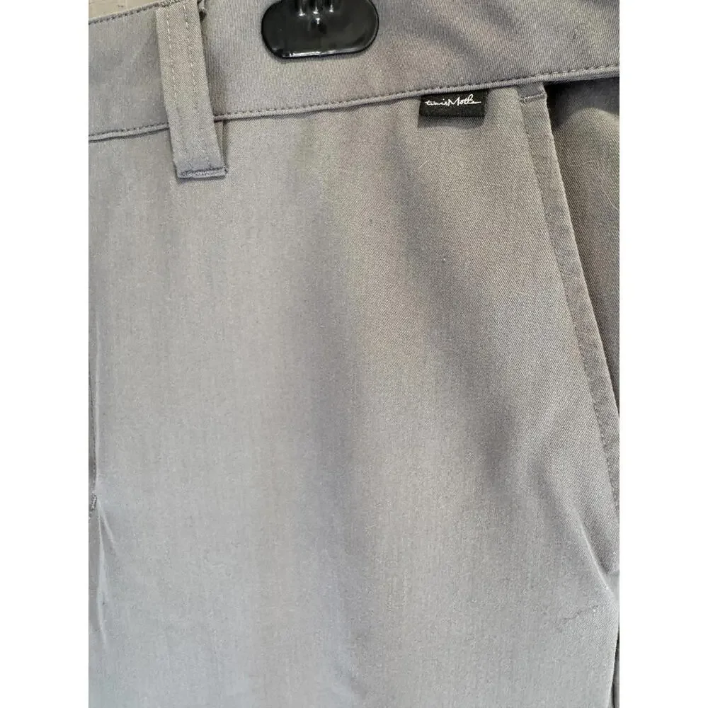 TravisMathew Men’s 36 Performance Stretch Pants‎ Gray Golf Casual Lightweight